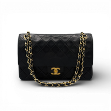 Lade das Bild in den Galerie-Viewer, Chanel Double Flap 24k Schwarz