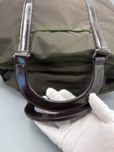 Lade das Bild in den Galerie-Viewer, Prada Triangle Brown Weekender Bag
