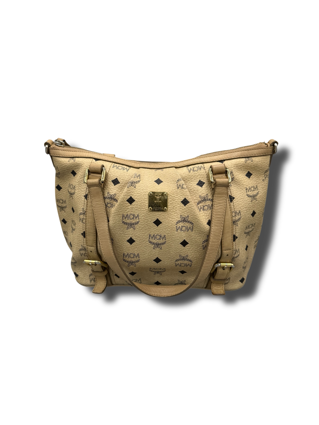 MCM Shopper Beige Small