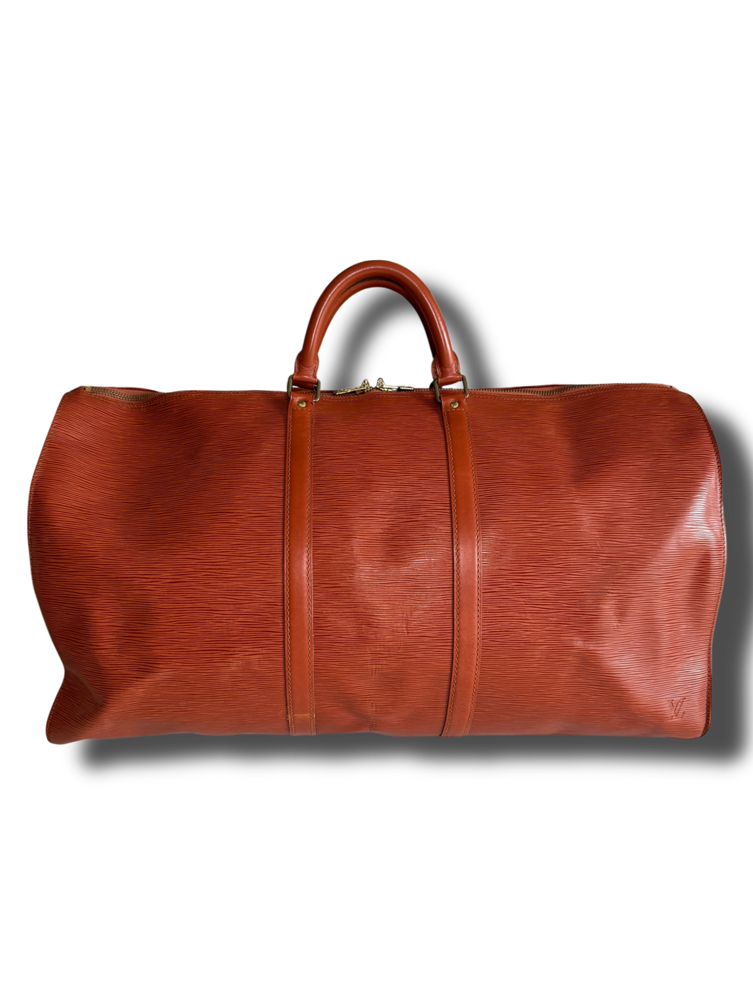 Louis Vuitton EPI Keepall 60 Kastanienbraun