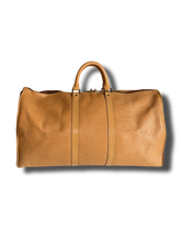 Lade das Bild in den Galerie-Viewer, Louis Vuitton EPI Keepall 55 Beige
