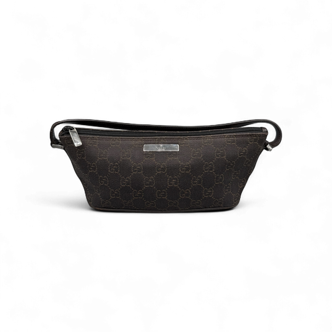 Gucci Boat Bag Monogram Brown