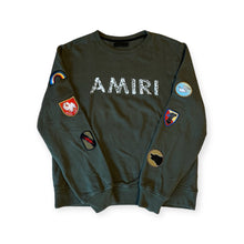 Lade das Bild in den Galerie-Viewer, Amiri Olive Oversized Sweater Size S

