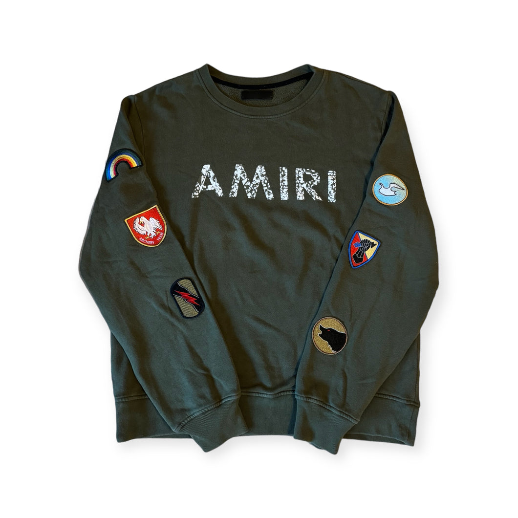 Amiri Olive Oversized Sweater Size S