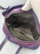 Lade das Bild in den Galerie-Viewer, Prada Triangle Purple Multi Pocket Bag
