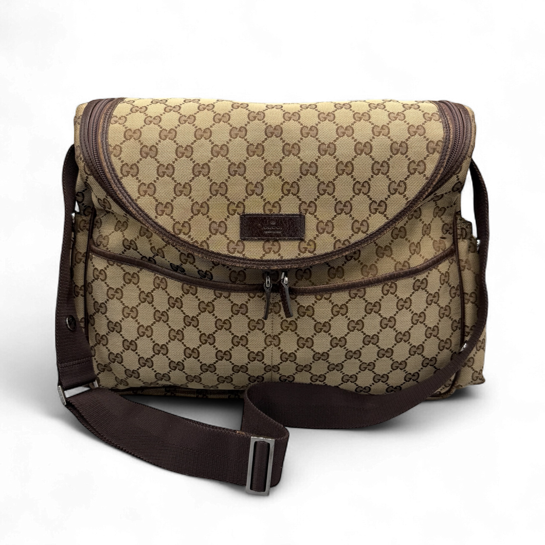 Gucci Wickeltasche GG Canvas Beige