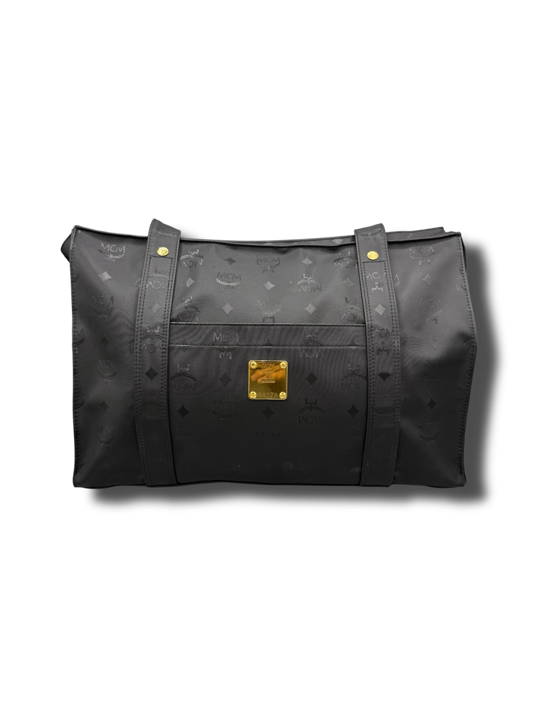 MCM Shopper Black Large