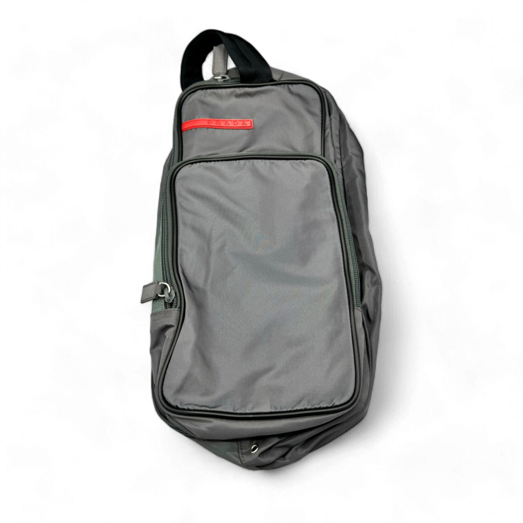 Prada Archive Sports Bag Grey